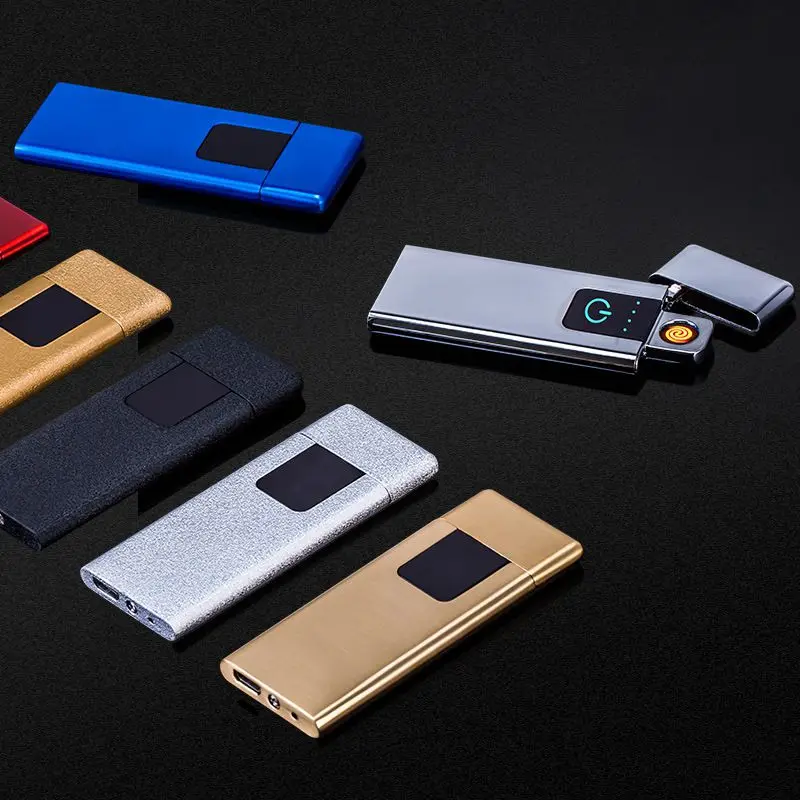 Creative Ultra-thin Electric Heating Wire Electronic Lighter USB Charging Lighter LED Induction Screen Cigarette Lighter
Creative Ultra-thin Electric Heating Wire Electronic Lighter USB Charging Lighter LED Induction Screen Cigarette Lighter