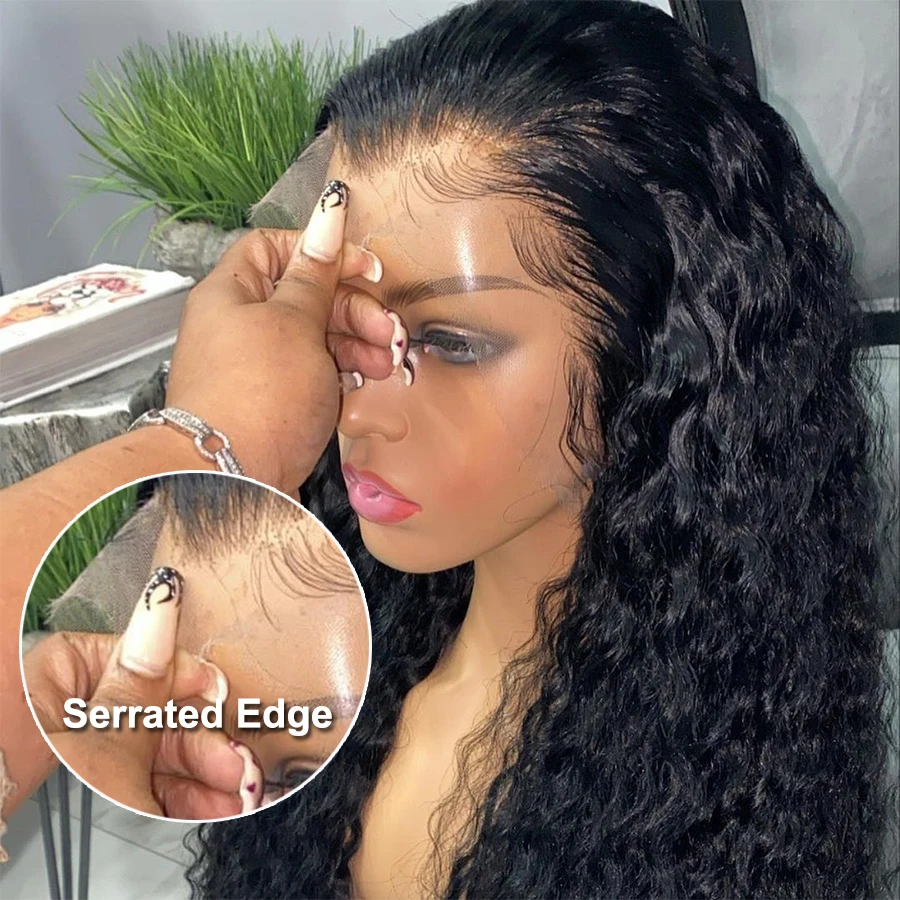 180% Water Wave 13x4 HD Lace Frontal Wig Human Hair For Women Full Lace Deep Curly 4x4 5X5 HD Lace Closure Wig Pre Plucked
180% Water Wave 13x4 HD Lace Frontal Wig Human Hair For Women Full Lace Deep Curly 4x4 5X5 HD Lace Closure Wig Pre Plucked