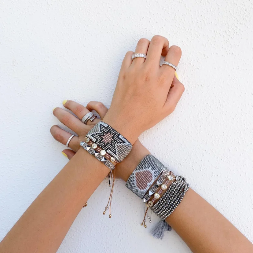 Hot sale Miyuki and crystal beaded miyuki eyes star bracelet set for women's accessories
Hot sale Miyuki and crystal beaded miyuki eyes star bracelet set for women's accessories