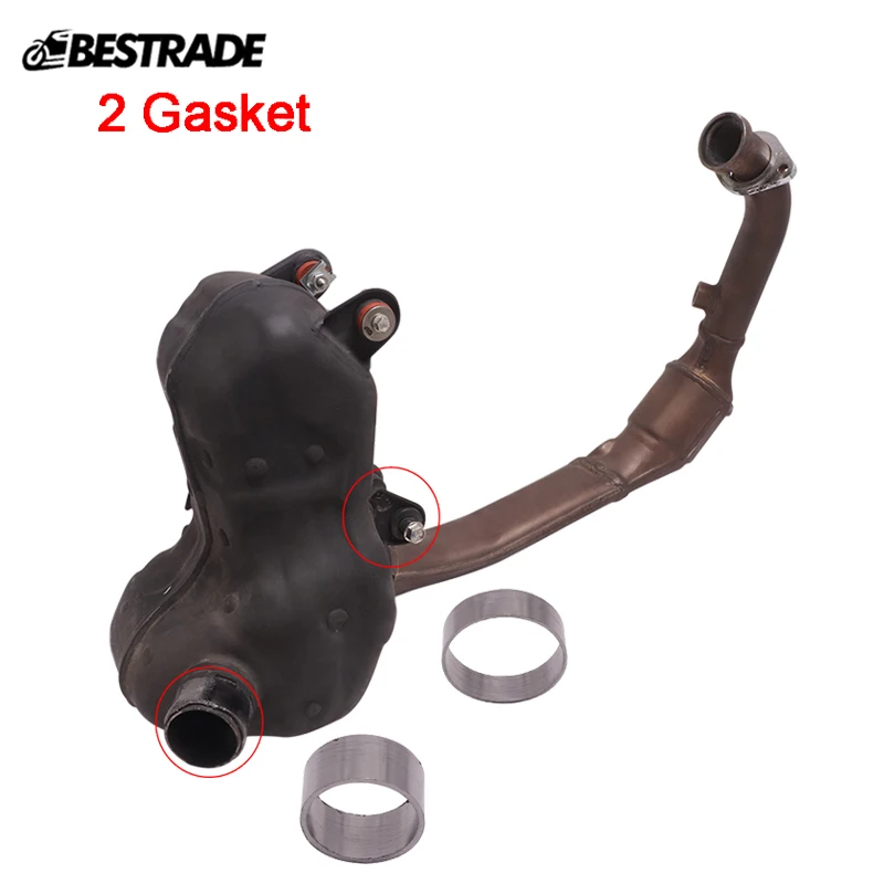 2 Gasket Motorcycle Exhaust Pipe Slip Modified for Duke 250 390 RC390 2021 Duke 250 390 ADV Adventure 2020 2021 Escape
2 Gasket Motorcycle Exhaust Pipe Slip Modified for Duke 250 390 RC390 2021 Duke 250 390 ADV Adventure 2020 2021 Escape