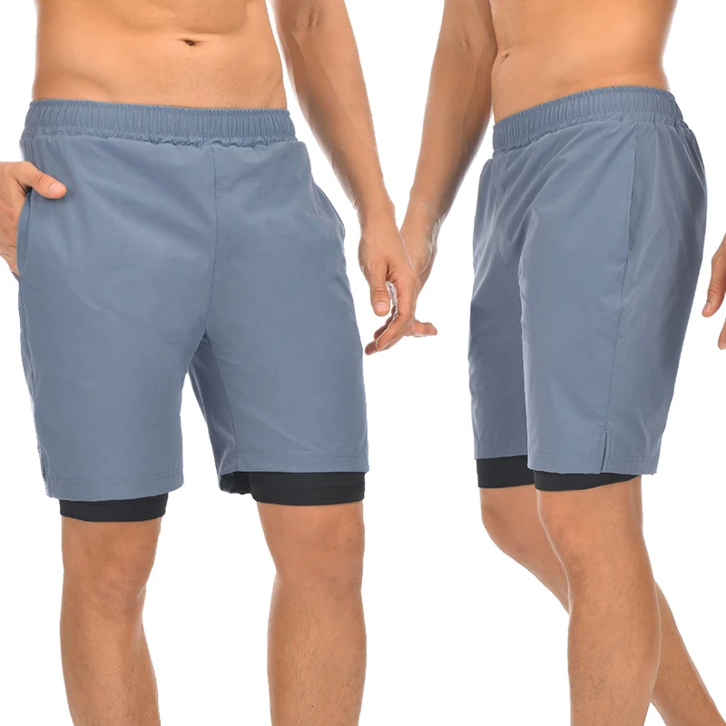 Wholesale Custom Quick Dry Men 2 in 1 Double-deck Gym Sports Shorts with Phone Pocket Compression Liner Zipper Pocket Mesh Short
Wholesale Custom Quick Dry Men 2 in 1 Double-deck Gym Sports Shorts with Phone Pocket Compression Liner Zipper Pocket Mesh Short