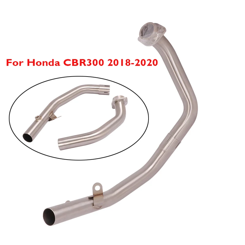 Motorcycle Exhaust System Pipe Front Connector Section Connection Link Pipe for Honda CBR300 CBR300R 2018-2020
Motorcycle Exhaust System Pipe Front Connector Section Connection Link Pipe for Honda CBR300 CBR300R 2018-2020