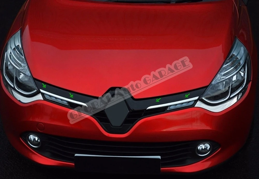 For Renault Clio 4 Front Grille Chrome 2012 2013 2014 2015 2016 2017 2018 Car-styling Auto Accessory Auto Car Ornament Sport
For Renault Clio 4 Front Grille Chrome 2012 2013 2014 2015 2016 2017 2018 Car-styling Auto Accessory Auto Car Ornament Sport