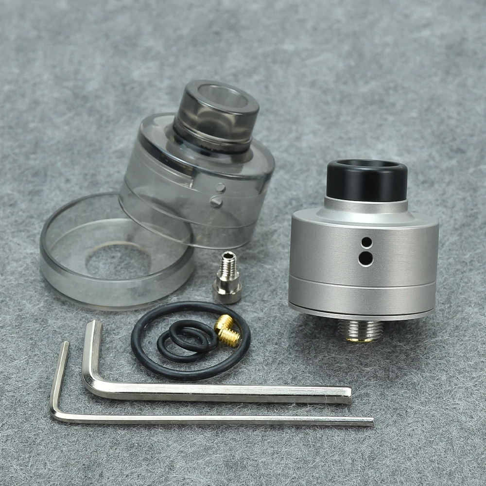 Haku Venna RDA атомайзер MTL 22 мм с Squonk BF PIN Замена прозрачная верхняя крышка термостойкость 
Haku Venna RDA атомайзер MTL 22 мм с Squonk BF PIN Замена прозрачная верхняя крышка термостойкость