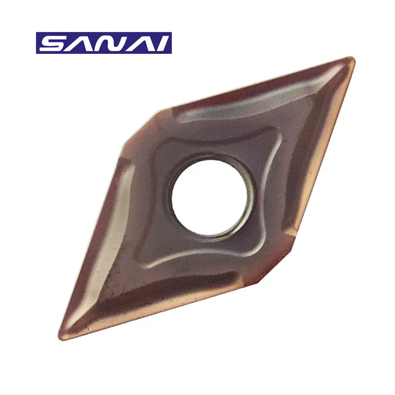 SANAI CNC Carbide Insert DNMG150404 DNMG150604 Lathe Turning Tool Insert for Stainless Steel Semi-finish and Finish Machining
SANAI CNC Carbide Insert DNMG150404 DNMG150604 Lathe Turning Tool Insert for Stainless Steel Semi-finish and Finish Machining