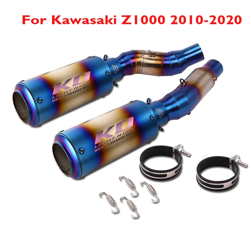 Slip on Z1000 Motorcycle Exhaust System Muffler Escape Tips Silencer Middle Mid Link Tube for Kawasaki Z1000 2010-2020
Slip on Z1000 Motorcycle Exhaust System Muffler Escape Tips Silencer Middle Mid Link Tube for Kawasaki Z1000 2010-2020
