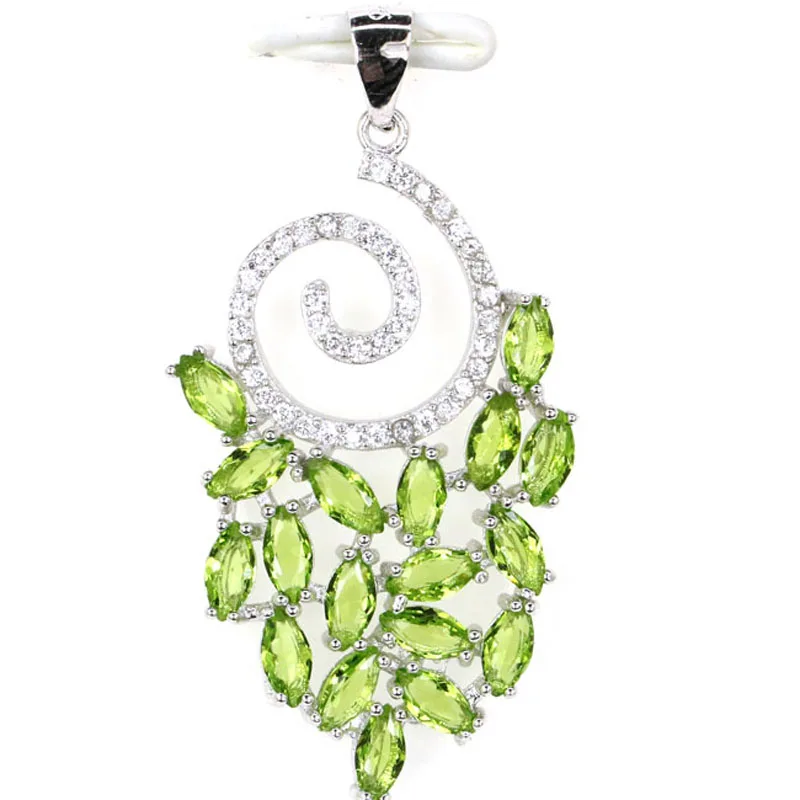 38x20mm 2.6g Green Peridot Pink Tourmaline Aquamarine Tanzanite CZ 925 Solid Sterling Silver Pendant
38x20mm 2.6g Green Peridot Pink Tourmaline Aquamarine Tanzanite CZ 925 Solid Sterling Silver Pendant