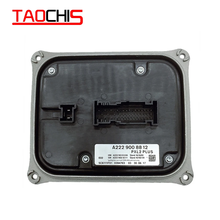 TAOCHIS 1PC Module LED Headlight Driver Original OEM A2139003911 A2059009534 Fit for BENZ S CLASS W222 E CLASS W213 2017+
TAOCHIS 1PC Module LED Headlight Driver Original OEM A2139003911 A2059009534 Fit for BENZ S CLASS W222 E CLASS W213 2017+