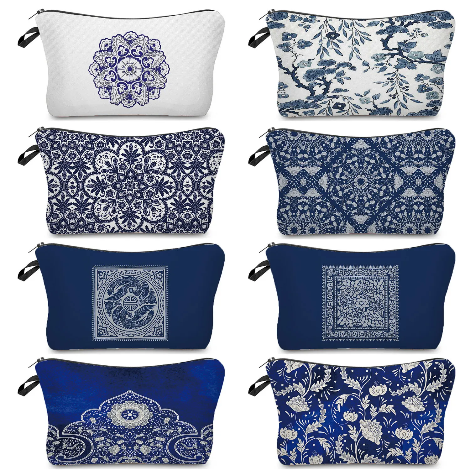 Elegant Lady Girls Storage Organizer Bags For Women Floral Porcelain Geometry Abstract Pattern Cosmetic Bag For Makeup Travel
Elegant Lady Girls Storage Organizer Bags For Women Floral Porcelain Geometry Abstract Pattern Cosmetic Bag For Makeup Travel