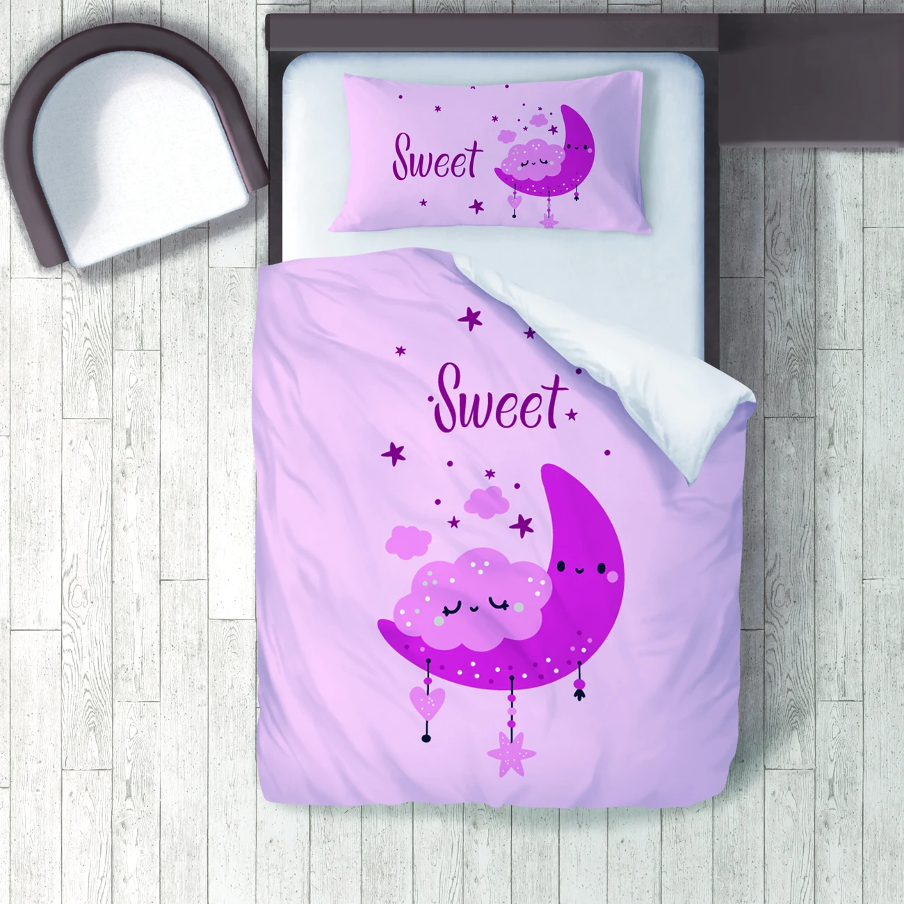 Duvet Cover Set Bedding Set Pillow Case for Baby and Kids Room 3D Printed Powder Pink Sweet Moon Cloud Model 227
Duvet Cover Set Bedding Set Pillow Case for Baby and Kids Room 3D Printed Powder Pink Sweet Moon Cloud Model 227