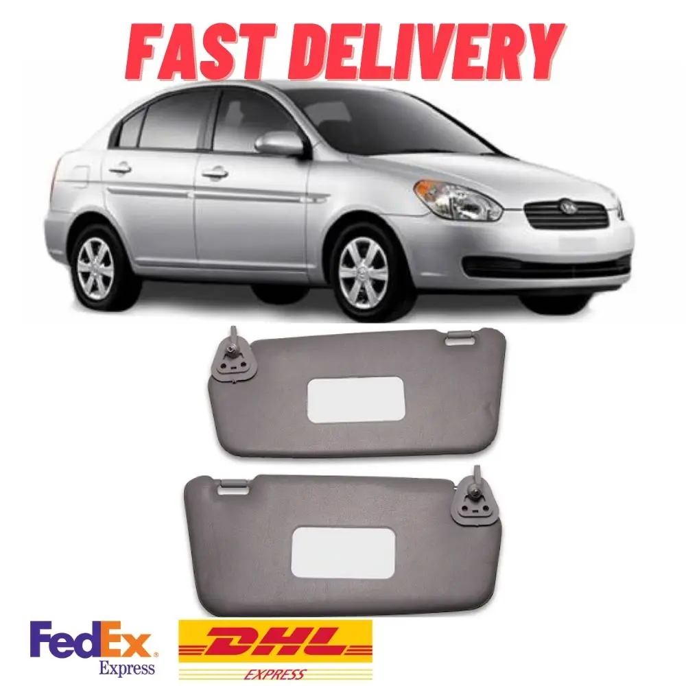 For HYUNDAI ACCENT ERA 2006-2012 Inner Sun Visor Left Right 2 Pieces Protection Car Accessories Spare Parts Trim Free Delivery
For HYUNDAI ACCENT ERA 2006-2012 Inner Sun Visor Left Right 2 Pieces Protection Car Accessories Spare Parts Trim Free Delivery