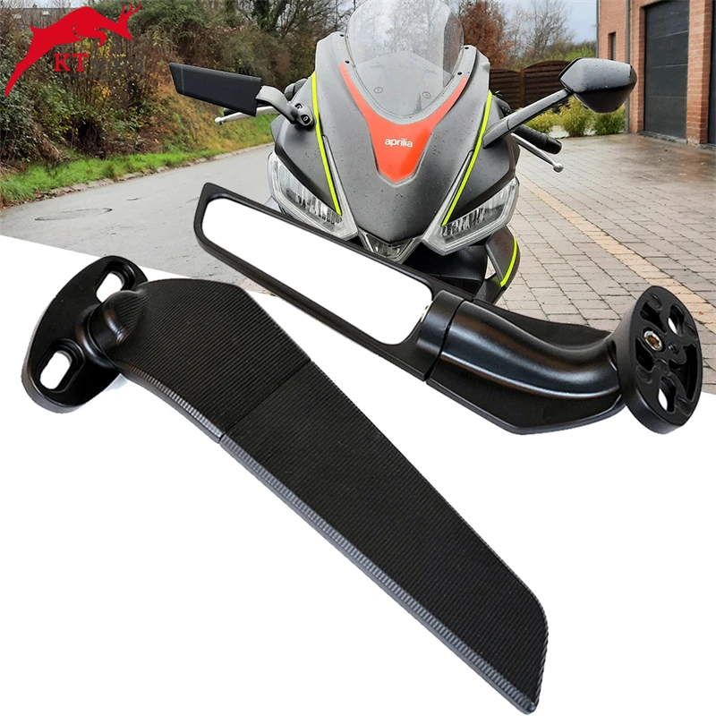 For Aprilia RS660 RSV4 1100 Factory 2021-2022 Motorcycle Mirrors Modified Wind Wing Adjustable Rotating Rearview Mirror
For Aprilia RS660 RSV4 1100 Factory 2021-2022 Motorcycle Mirrors Modified Wind Wing Adjustable Rotating Rearview Mirror