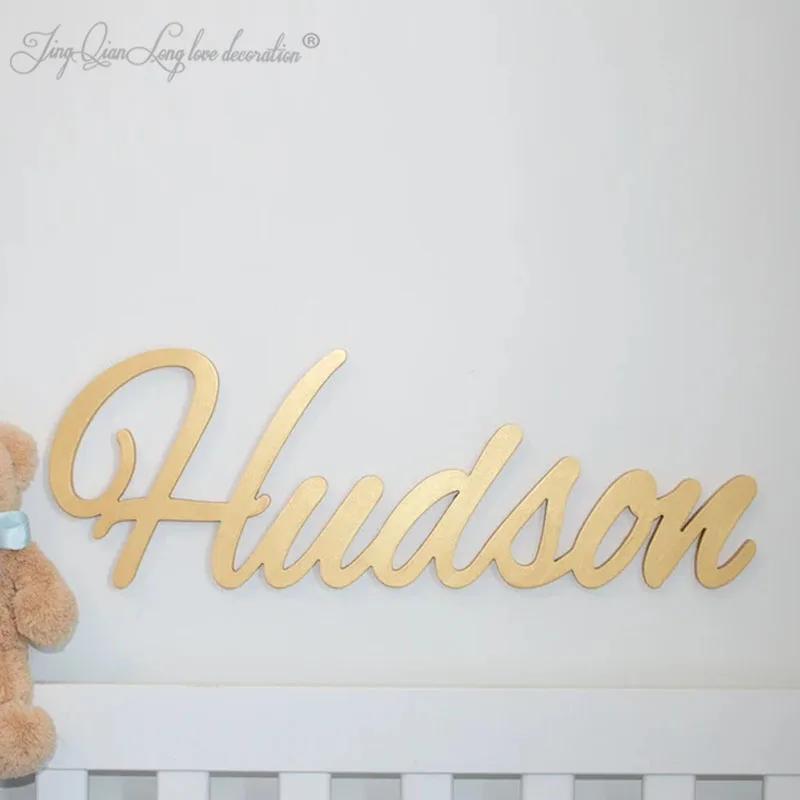 Gold Wooden Name Sign, Name Plaque, Personalized Nursery Name, Baby Name, Wood Letters, Nursery Decor, Custom Name
Gold Wooden Name Sign, Name Plaque, Personalized Nursery Name, Baby Name, Wood Letters, Nursery Decor, Custom Name