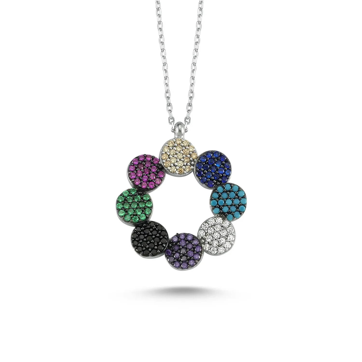 925 Sterling Silver Women Necklace Colorful Flowers Zircon Stone Gift Birthday Precious Pendant Stylish Chain Luxury Cool
925 Sterling Silver Women Necklace Colorful Flowers Zircon Stone Gift Birthday Precious Pendant Stylish Chain Luxury Cool
