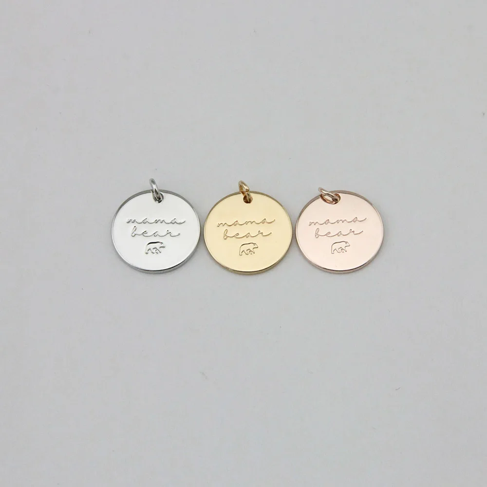 Mama Bear Disc Charms Pendant For Jewelry Making DIY Jewelry Findings Gift For Mother Women
Mama Bear Disc Charms Pendant For Jewelry Making DIY Jewelry Findings Gift For Mother Women