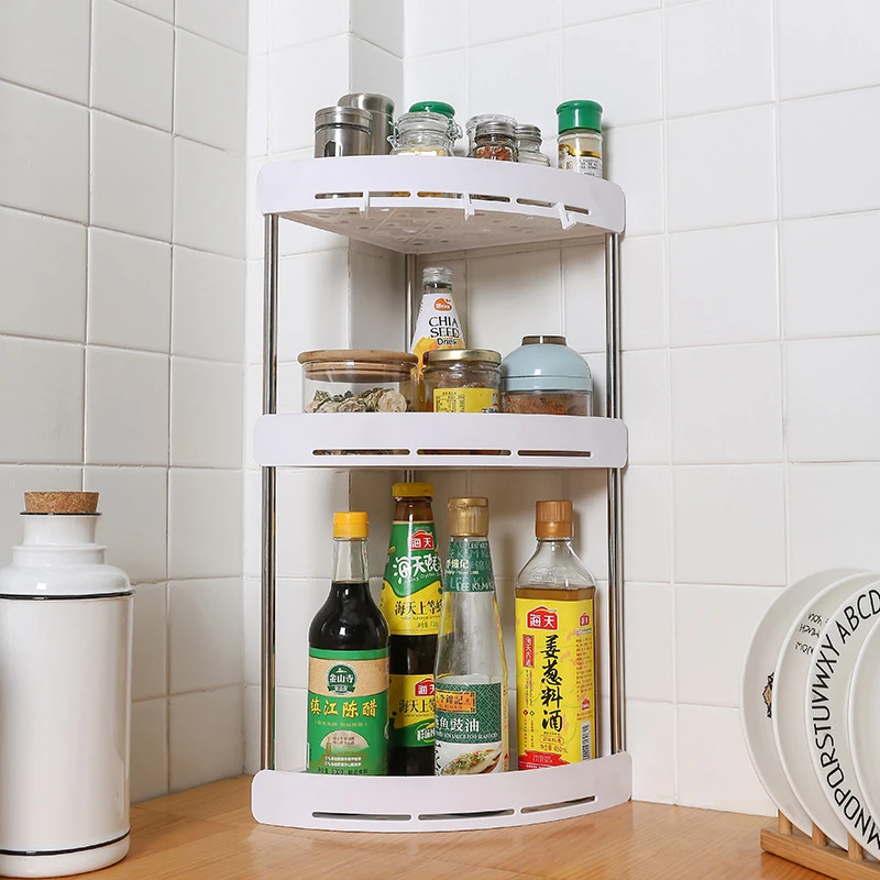 Kitchen Storage Rack Spices Jar Organizer Countertop Corner Shelf Bathroom Floor Cosmetic Storage Rack Kitchen Organizer
Kitchen Storage Rack Spices Jar Organizer Countertop Corner Shelf Bathroom Floor Cosmetic Storage Rack Kitchen Organizer