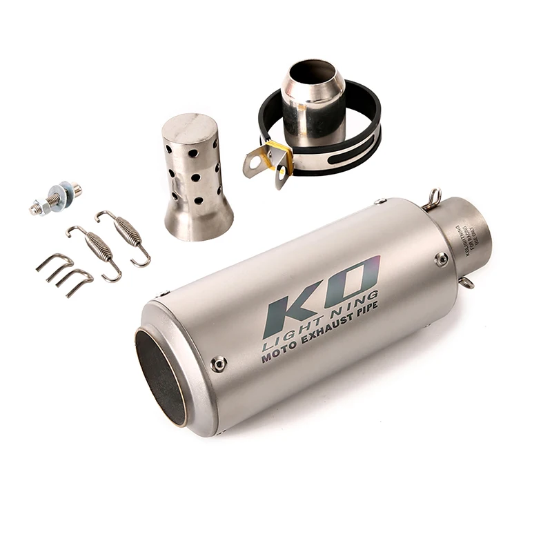 Motorcycle Exhaust System Muffler Silencer DB Killer Tip Escape for Universal 51mm Racing Bike
Motorcycle Exhaust System Muffler Silencer DB Killer Tip Escape for Universal 51mm Racing Bike