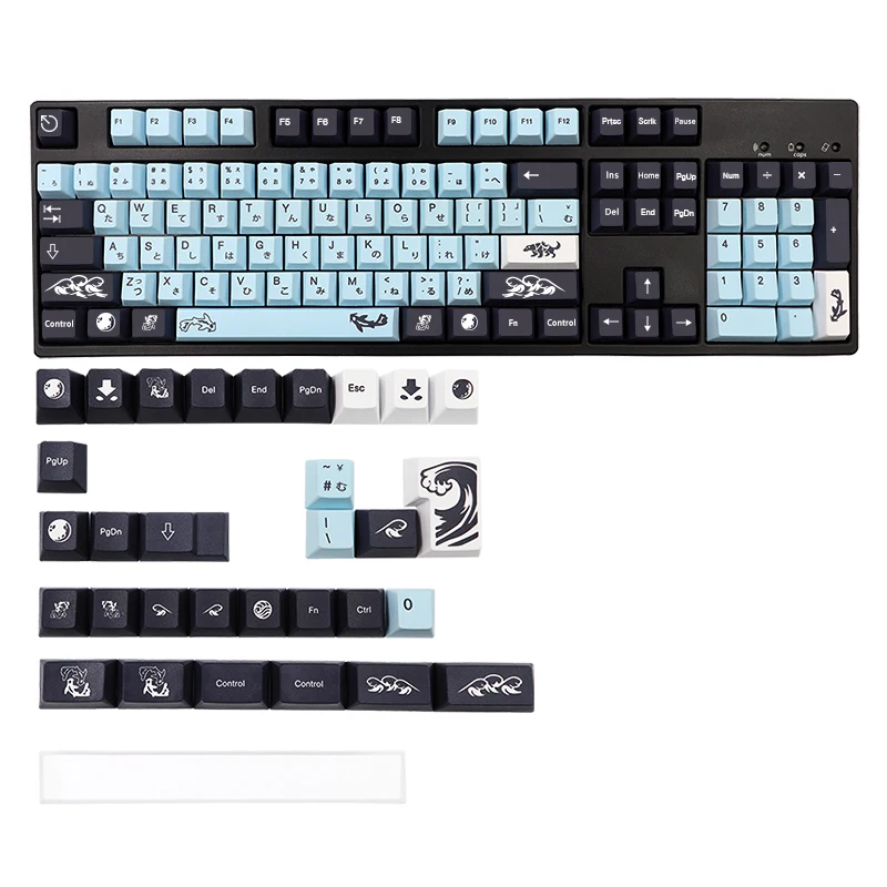 136 клавиш GMK Mizu колпачки для клавиш Вишневый профиль PBT сублимационная механическая клавиатура колпачок для MX Switch 61/64/68/87/104
136 клавиш GMK Mizu колпачки для клавиш Вишневый профиль PBT сублимационная механическая клавиатура колпачок для MX Switch 61/64/68/87/104