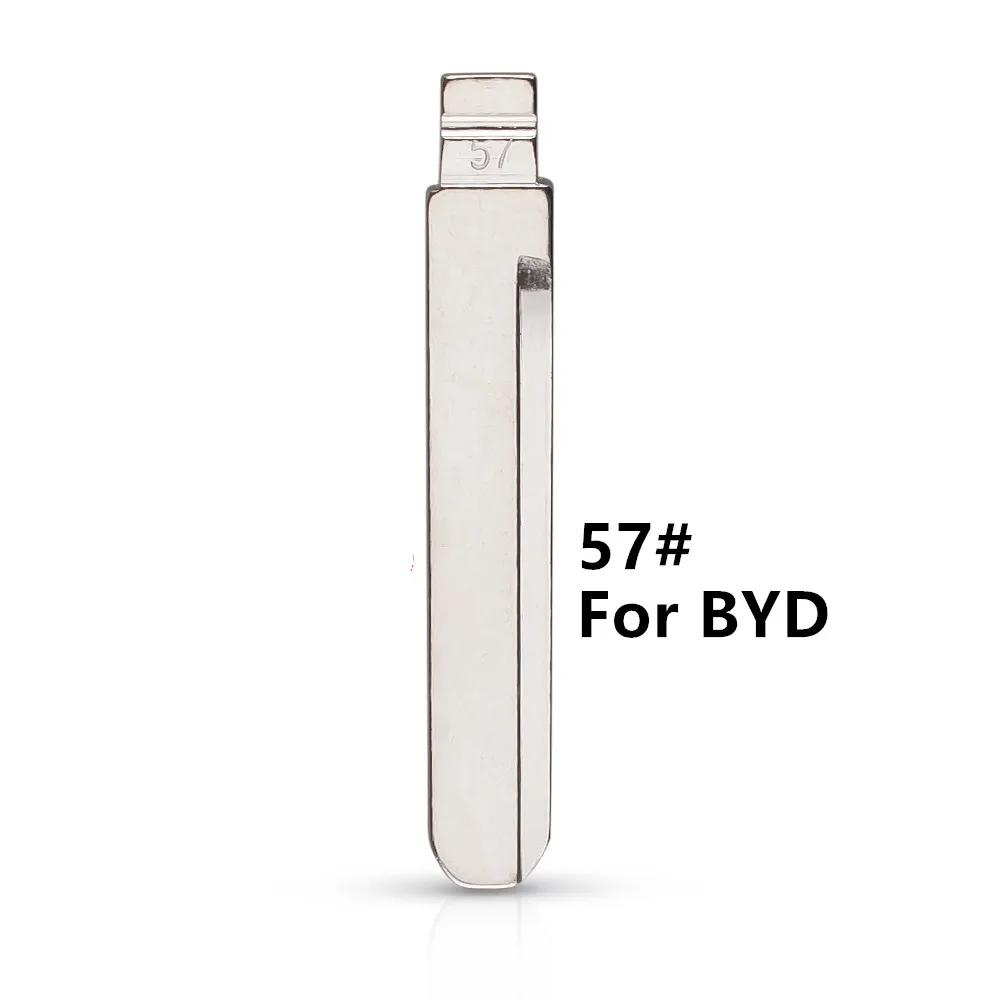 10Pcs 57# Key Blade For KD VVDI JMD Remote For BYD Flip Remote Blade (Left Slot)Replacement Locksmith Tool No.57 Blade
10Pcs 57# Key Blade For KD VVDI JMD Remote For BYD Flip Remote Blade (Left Slot)Replacement Locksmith Tool No.57 Blade