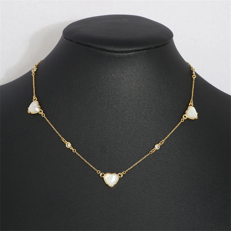 European And American Fashion Jewelry Wholesale Elegant Sweet Love Shell Female Clavicle Chain Pendant Necklaces
European And American Fashion Jewelry Wholesale Elegant Sweet Love Shell Female Clavicle Chain Pendant Necklaces