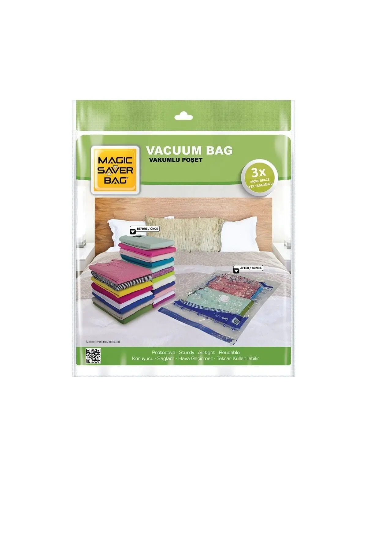 6 Pcs Vacuum Bag 2 Pcs 50x70Cm Large 2 Pcs 55x90Cm XLarge 2 Pcs 73x130Cm Jumbo Size Organizer Dustproof For Home Made In Turkey
6 Pcs Vacuum Bag 2 Pcs 50x70Cm Large 2 Pcs 55x90Cm XLarge 2 Pcs 73x130Cm Jumbo Size Organizer Dustproof For Home Made In Turkey