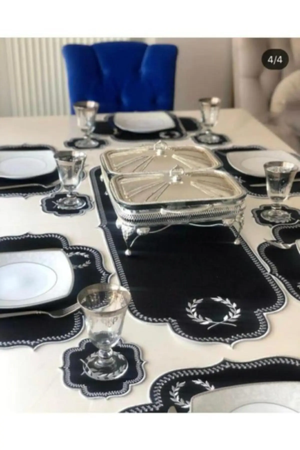 Luxury Decoration Dinner Runner Set 6 People Elegant Wedding Set Table Cloth Waterproof
Luxury Decoration Dinner Runner Set 6 People Elegant Wedding Set Table Cloth Waterproof