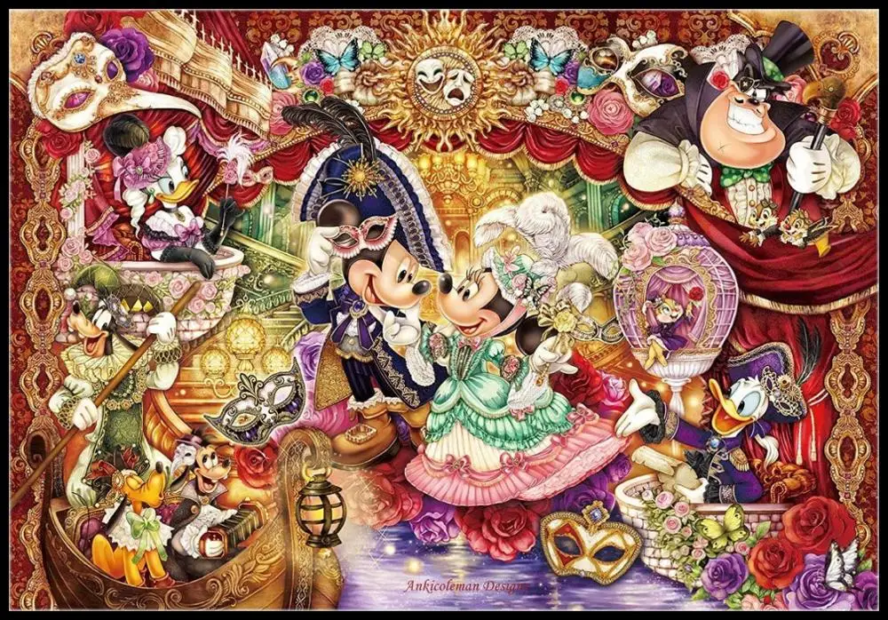 Masquerade - Counted Cross Stitch Kits - Handmade Needlework Embroidery 14 ct Aida Cross Stitch Sets
Masquerade - Counted Cross Stitch Kits - Handmade Needlework Embroidery 14 ct Aida Cross Stitch Sets
