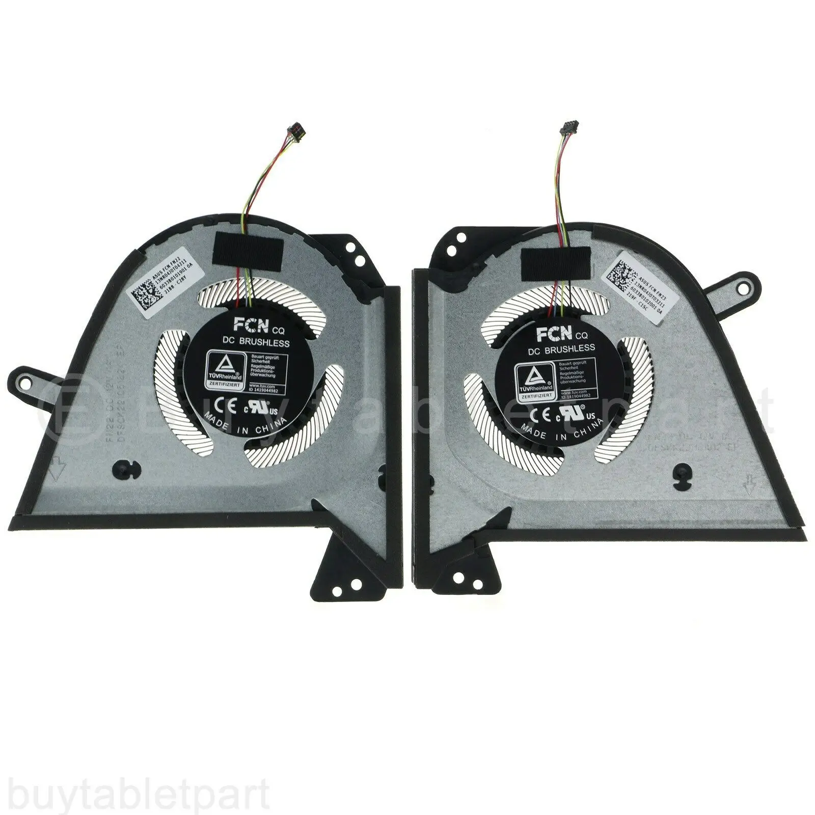 CPU+GPU Cooling Fan For ASUS TUF Dash F15 FX516 FX516P Air RTX3070 12V 1A FNAQ
CPU+GPU Cooling Fan For ASUS TUF Dash F15 FX516 FX516P Air RTX3070 12V 1A FNAQ