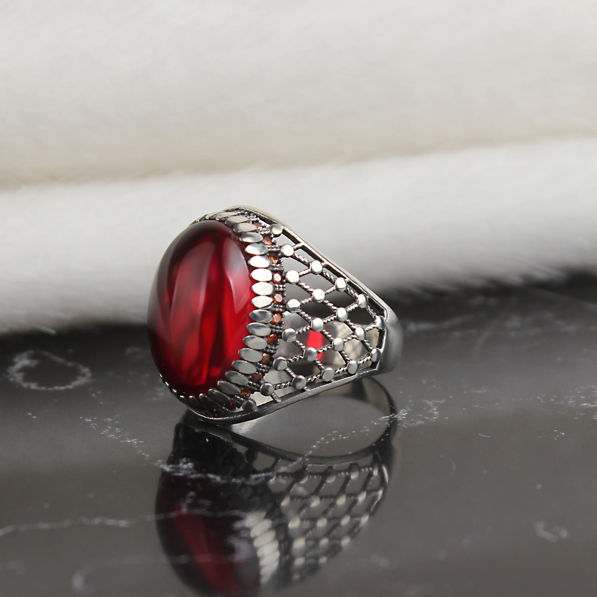 925 Sterling Silver Ring for Men Zircon Stone Jewelry Fashion Vintage Gift Onyx Aqeq Mens Rings All Size
925 Sterling Silver Ring for Men Zircon Stone Jewelry Fashion Vintage Gift Onyx Aqeq Mens Rings All Size