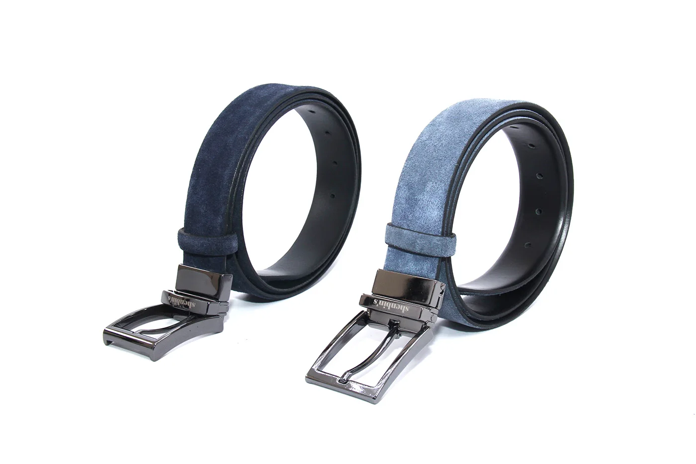 Handmade Double Side Leather Belts, Real Calf Suede, Dark Blue Sky Blue Olive, Reversible Silver Buckles, Colorful Accessories
Handmade Double Side Leather Belts, Real Calf Suede, Dark Blue Sky Blue Olive, Reversible Silver Buckles, Colorful Accessories