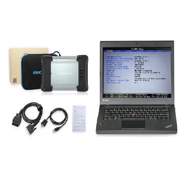 Сканер EUCLEIA wiScan T6 Pro OBD2 с оригинальной заводской диагностикой и программным обеспечением для кодирования ECU, установленным на ноутбуке T440
Сканер EUCLEIA wiScan T6 Pro OBD2 с оригинальной заводской диагностикой и программным обеспечением для кодирования ECU, установленным на ноутбуке T440