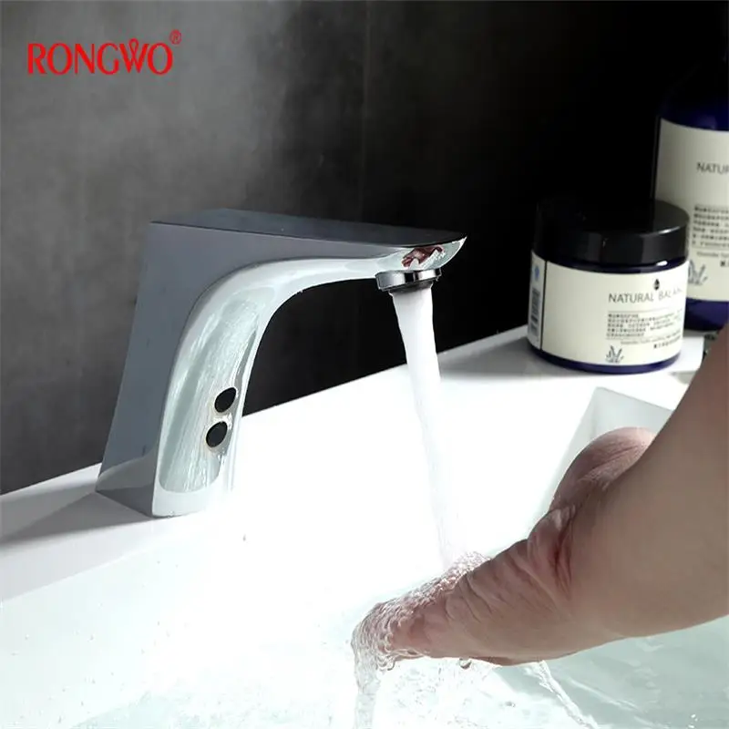 Touchless Bathroom Hands Free Mention Sensor Faucet ,Electronic Automated Water Tap Tenperature Mixer for Bathroom Sink (Chrome
Touchless Bathroom Hands Free Mention Sensor Faucet ,Electronic Automated Water Tap Tenperature Mixer for Bathroom Sink (Chrome