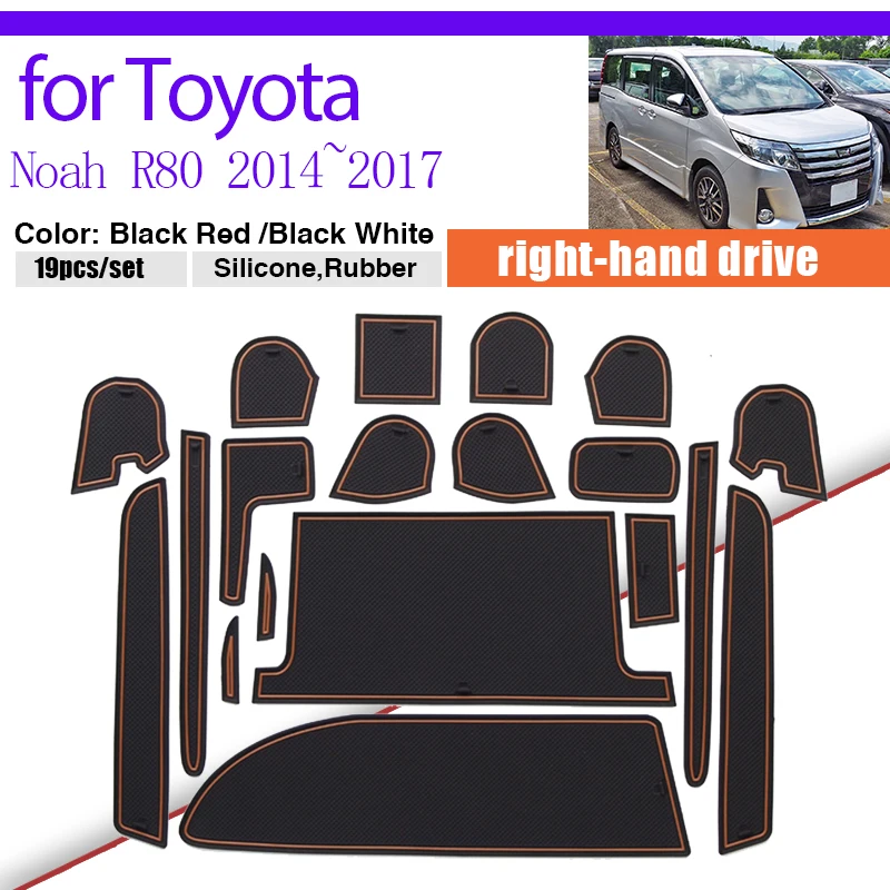 Door Groove Dust-proof Pad for Toyota Noah G Voxy Esquire R80 2014~2017 Rubber Mat Cup Storage Gate Slot Anti-slip Car Sticker
Door Groove Dust-proof Pad for Toyota Noah G Voxy Esquire R80 2014~2017 Rubber Mat Cup Storage Gate Slot Anti-slip Car Sticker