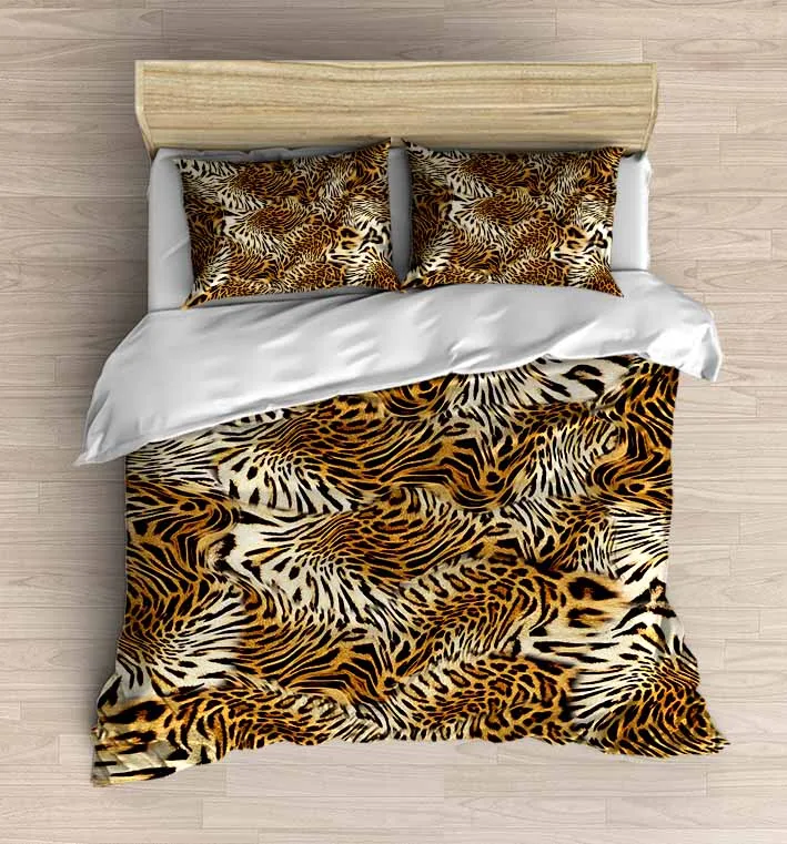 Else 4 Piece Brown Yellow Leopard Fur Design 3D Print Cotton Satin Double Duvet Cover Bedding Set Pillow Case Bed Sheet
Else 4 Piece Brown Yellow Leopard Fur Design 3D Print Cotton Satin Double Duvet Cover Bedding Set Pillow Case Bed Sheet