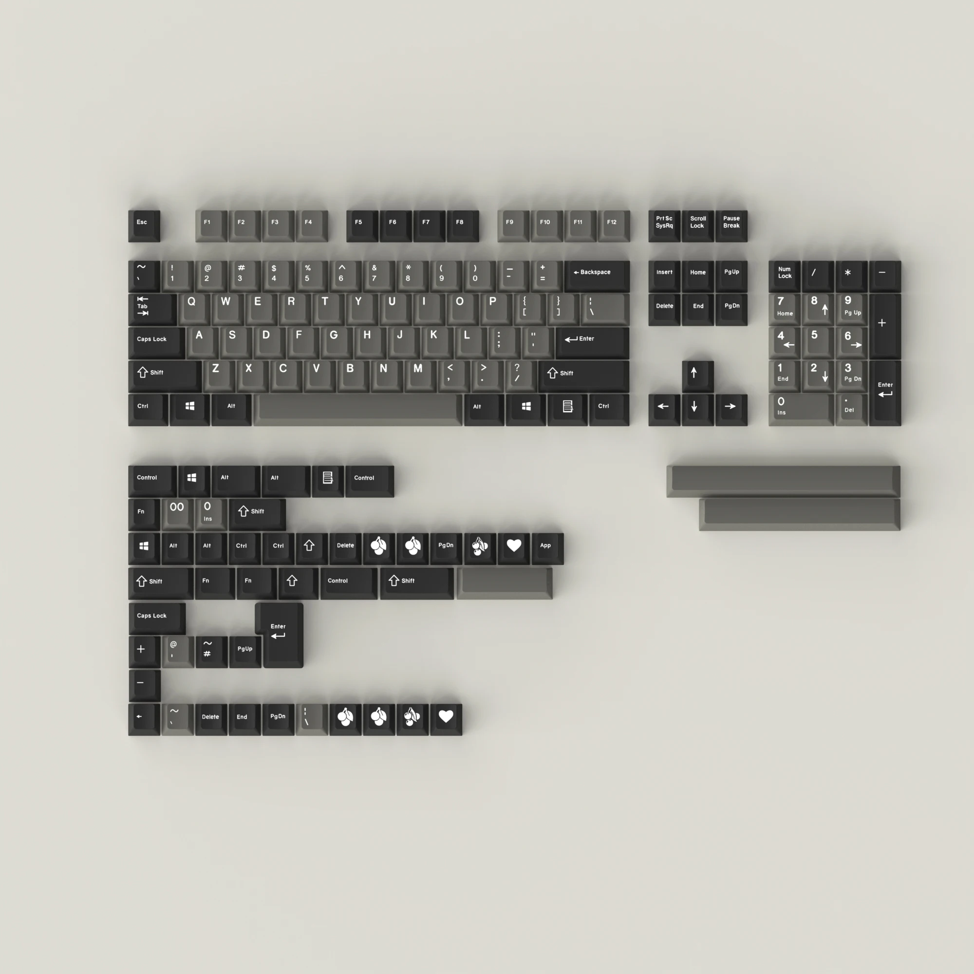 Enjoypbt keycap ABS material dolch two-color injection mechanical keyboard available 153 key cherry height
Enjoypbt keycap ABS material dolch two-color injection mechanical keyboard available 153 key cherry height