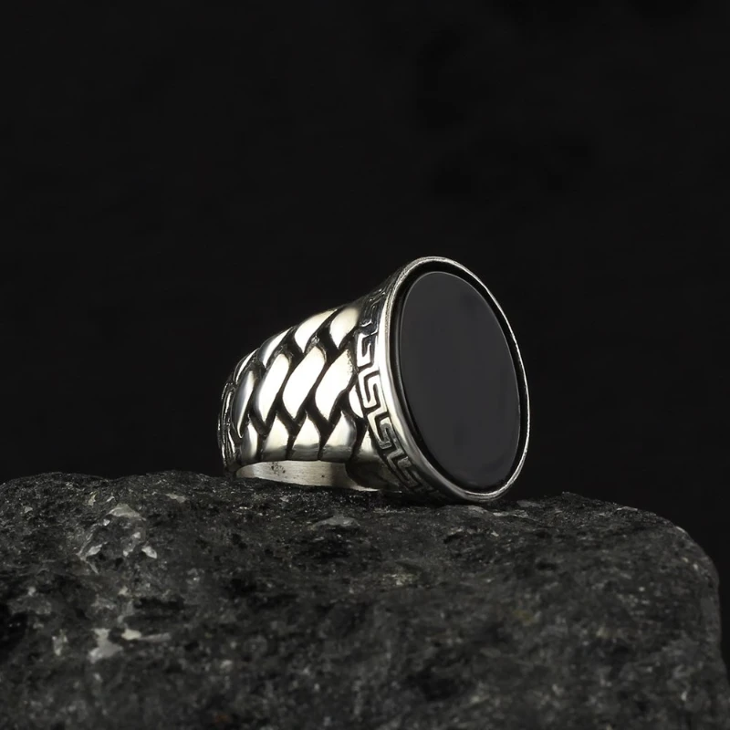 Men Onyx Gemstone 925 Sterling Silver Ring Special Design 2022 Summer Winter Fashion Trend Accessories Products Gift Items Free Shipping
Men Onyx Gemstone 925 Sterling Silver Ring Special Design 2022 Summer Winter Fashion Trend Accessories Products Gift Items Free Shipping