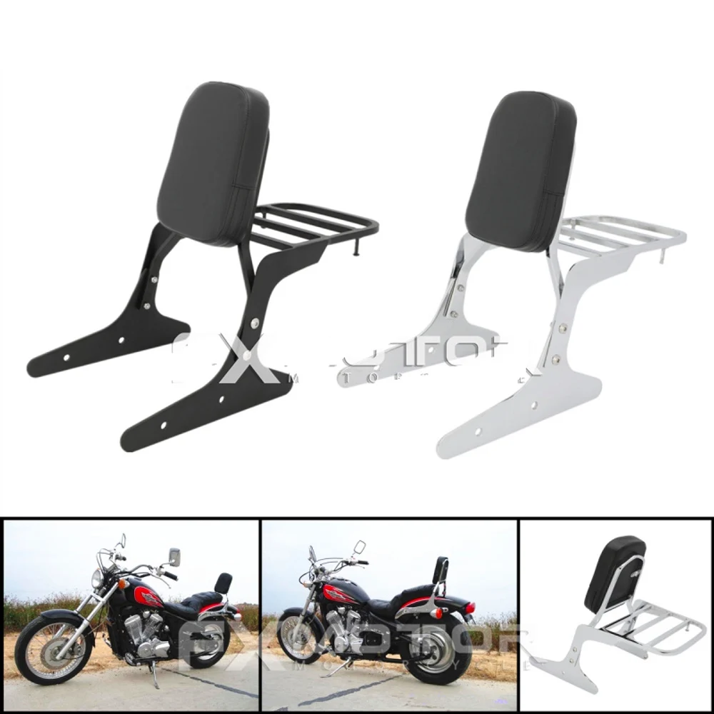 Спинка Sissy бар багажная стойка Подушка для мотоцикла велосипед для Honda Shadow VLX 400 Steed 91-97
Спинка Sissy бар багажная стойка Подушка для мотоцикла велосипед для Honda Shadow VLX 400 Steed 91-97