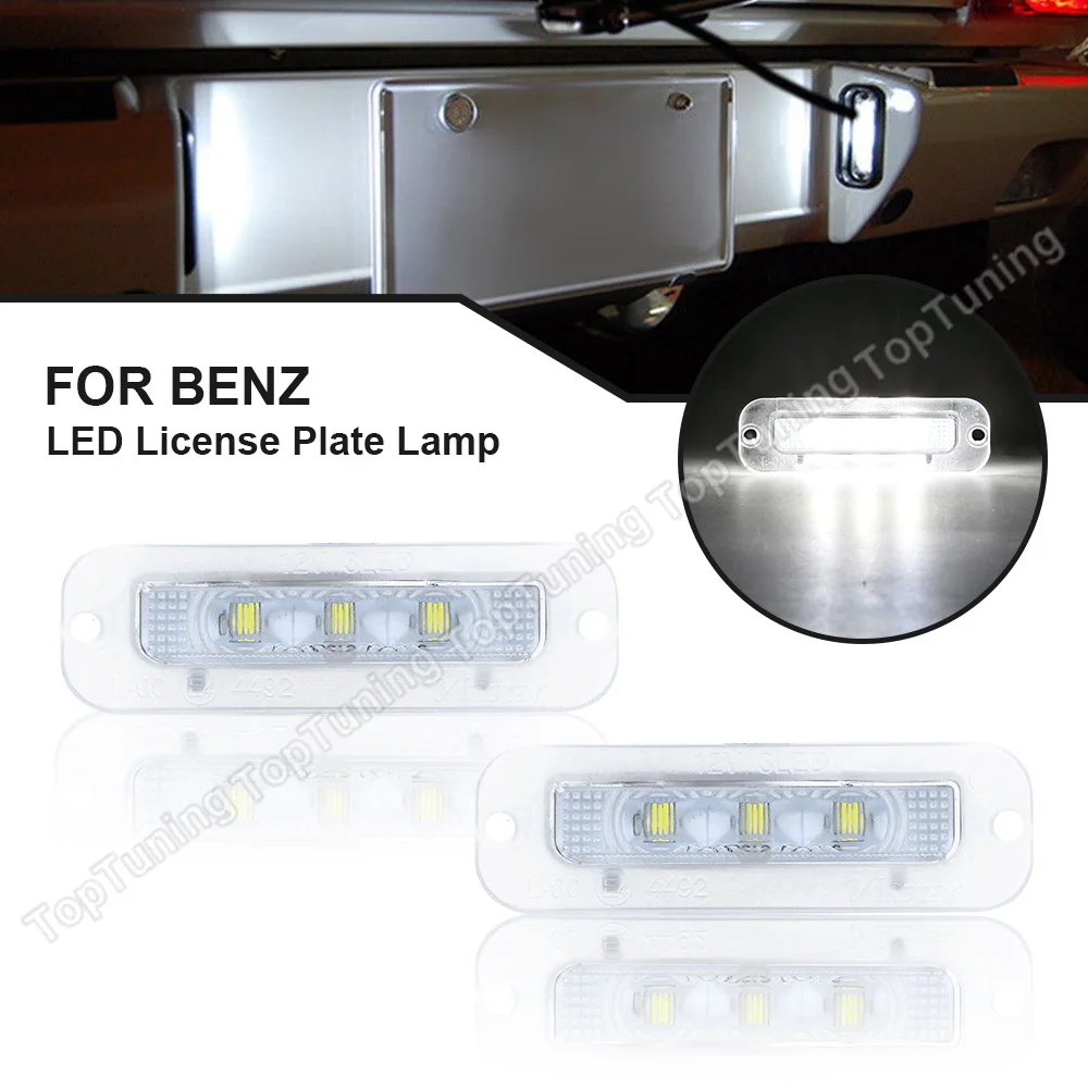 2PCS LED License Number Plate Lights Lamps for MB Mercedes G Class W463 500 1990-2008 55 AMG 2003-2011 550 2009-2012 A4638200356
2PCS LED License Number Plate Lights Lamps for MB Mercedes G Class W463 500 1990-2008 55 AMG 2003-2011 550 2009-2012 A4638200356