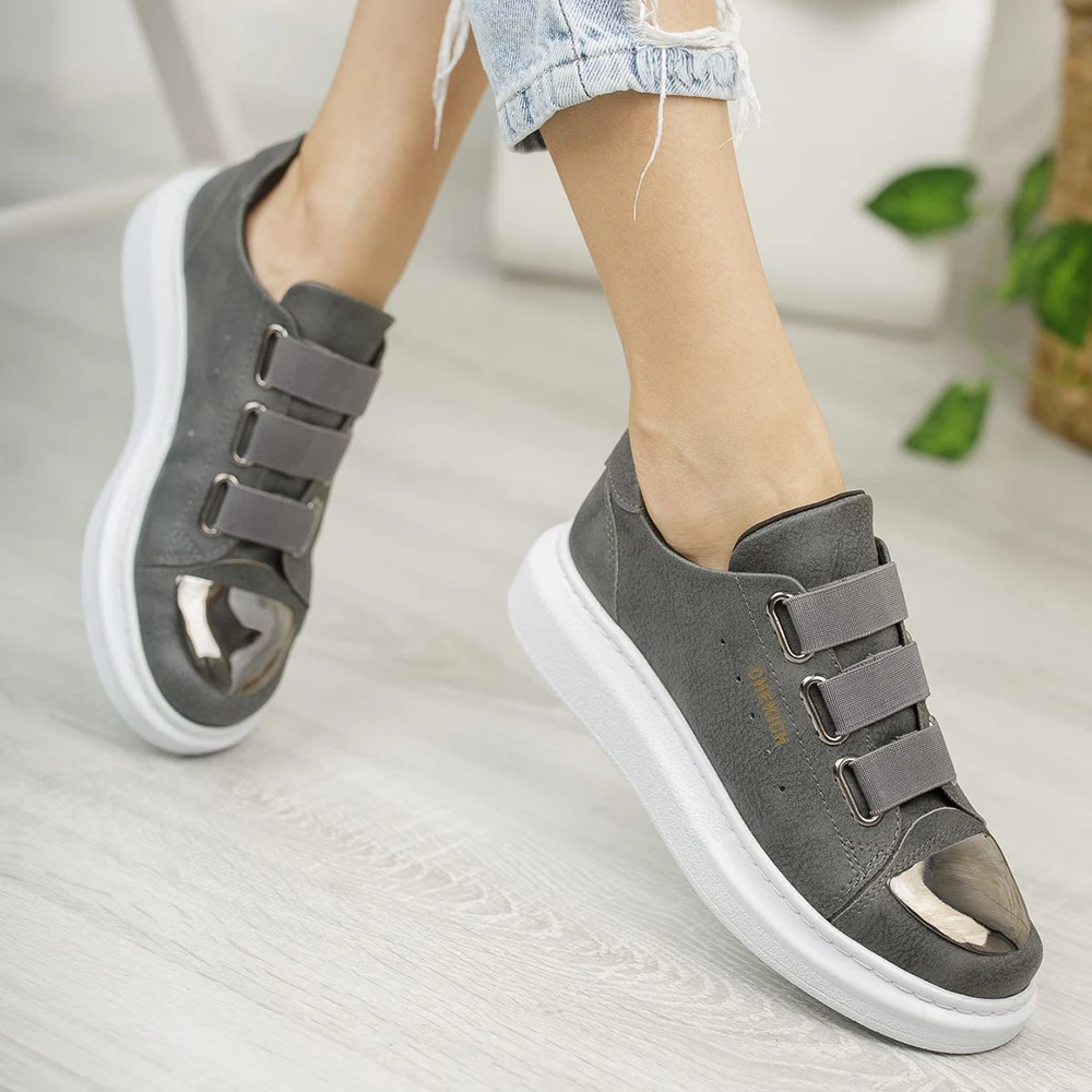 Chekich Women's Shoes Anthracite Color Elastic Band Closure Non Leather Spring & Fall Seasons Slip On Wear Flexible 2021 Fashion Wedding Orthopedic Sneakers Comfortable Unisex Lightweight Gray Breathable CH251 Women V2
Chekich Women's Shoes Anthracite Color Elastic Band Closure Non Leather Spring & Fall Seasons Slip On Wear Flexible 2021 Fashion Wedding Orthopedic Sneakers Comfortable Unisex Lightweight Gray Breathable CH251 Women V2