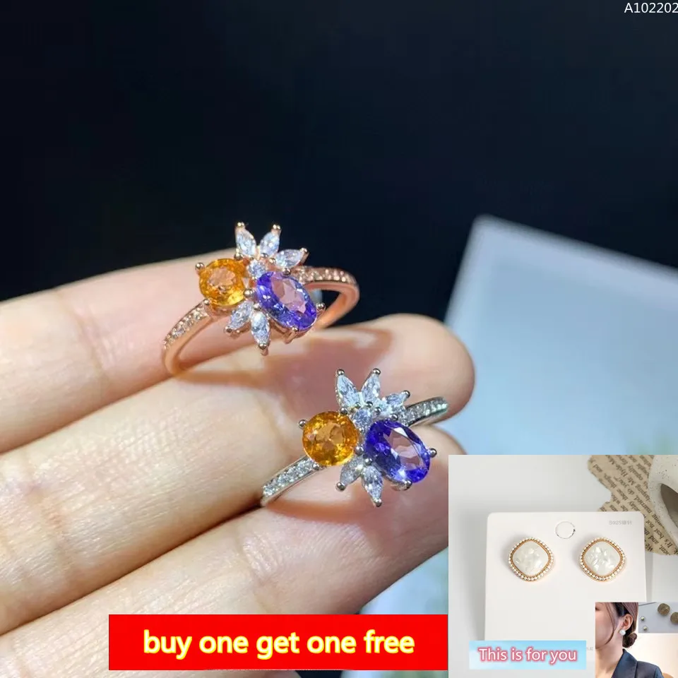 100% Two Tone Natural Sapphire 925 Sterling Silver Girls Women's Ring Micro Setting Zircon Support Te Wedding Party Jewelry
100% Two Tone Natural Sapphire 925 Sterling Silver Girls Women's Ring Micro Setting Zircon Support Te Wedding Party Jewelry