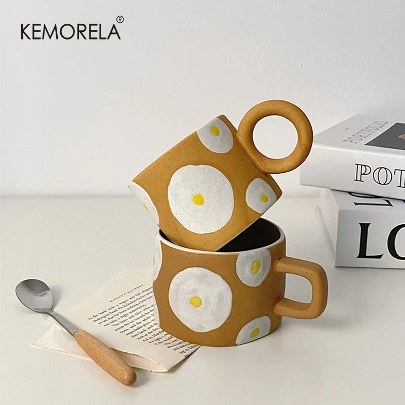 Ins Retro Cup Брызги чернил Ручная роспись Кружка с яйцом-пашот Дизайн ниши Керамическая чашка Завтрак Молочная чашка Кофе
Ins Retro Cup Брызги чернил Ручная роспись Кружка с яйцом-пашот Дизайн ниши Керамическая чашка Завтрак Молочная чашка Кофе