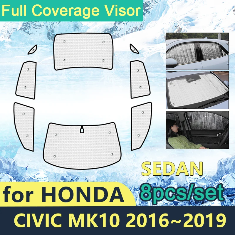 Full Cover Sunshades For Honda Civic Mk10 FC FK 2016~2019 Car Sun Protection Windshields Side Shaby Window Accessories
Full Cover Sunshades For Honda Civic Mk10 FC FK 2016~2019 Car Sun Protection Windshields Side Shaby Window Accessories