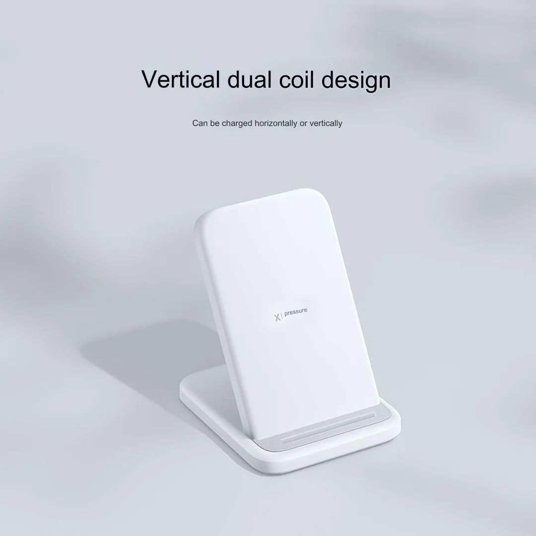 حامل شحن لاسلكي عمودي ، شاشة أفقية ، سرعة عالية ، شحن سريع ، متوافق مع Apple ، sمساند