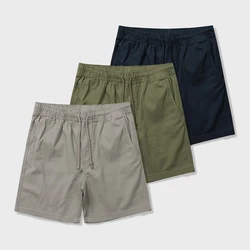 남성 허리 밴딩 반바지 캐주얼 면바지 밴딩바지 빅사이즈 M~3XL