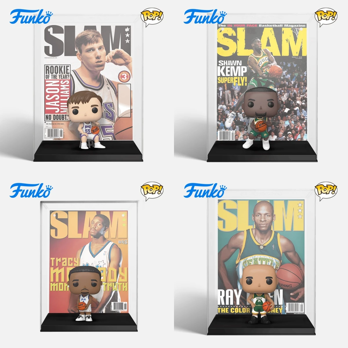 Funko Pop NBA limit Genuine Version Williams Tracy Mcgrady Alan Action Figures Doll Decoration Collection Model Holiday Gifts