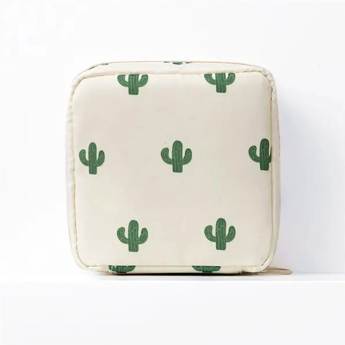 حقيبة تخزين فوط صحية محمولة على شكل دب لطيف ، سعة كبيرة ، مقاومة للماء ، منظم للفتيات ، كرتون