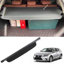 For Lexus CT200H 2009-2020 Cargo Cover Trunk Retractable Parcel Rack Waterproof Shield Privacy Cargo Cover ct200h Auto Parts