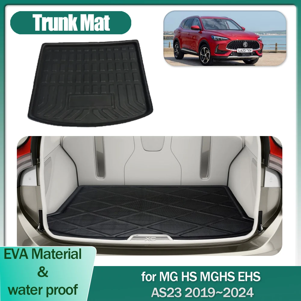 

Trunk Mat for MG HS MGHS EHS AS23 2019~2024 Boot Liner Cargo Floor Tray Luggage Carpet Waterproof Anti Slip Cover Accessories