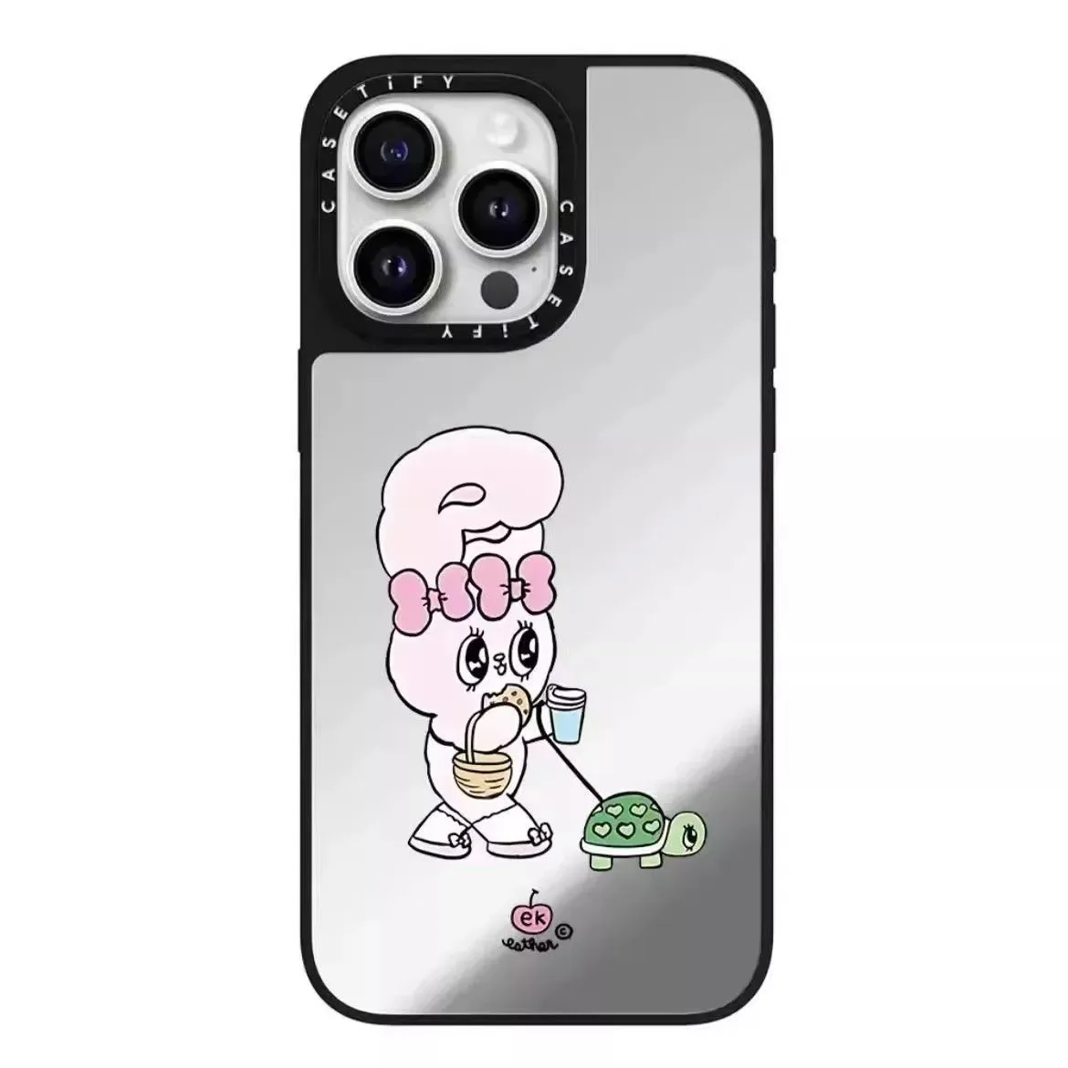 حافظة هاتف Esther Bunny ذات علامة تجارية مشتركة من MINISO لهاتف iPhone 16 Pro Max، Apple 15/14/13، كارتون 12، موديل شعبي