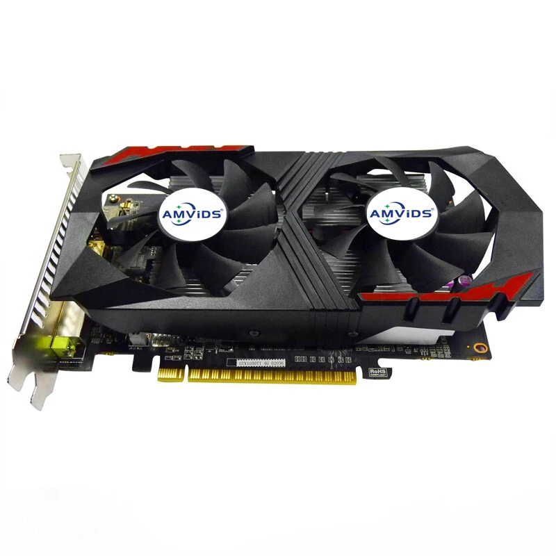 HUANANZHI – carte graphique RX 560, 4G, 560 bits, GDDR5, compatible HDMI, DVI, DP